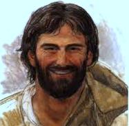 Jesus smiling