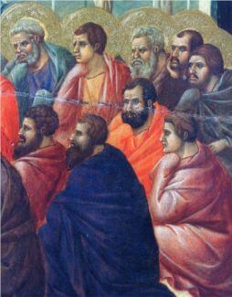 Jesus Preaches to the Apostles