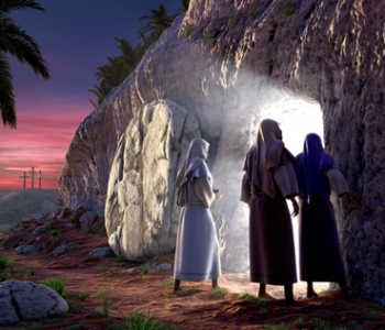 The Resurrection of Jesus Christ on Easter Morning