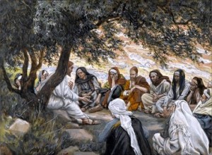 Jesus Talks to His Disciples