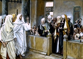 Jesus confronts the Pharisees and Scribes