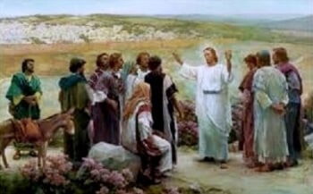 Jesus sent the twelve apostles