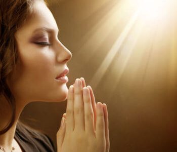 Beautiful Praying Girl