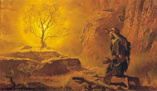 Moses-and-burning-bush