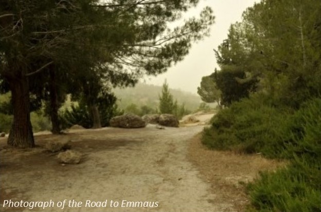 Road to Emmaus caption