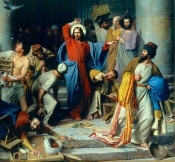 jesus-casting-out-the-money-changers-at-the-temple
