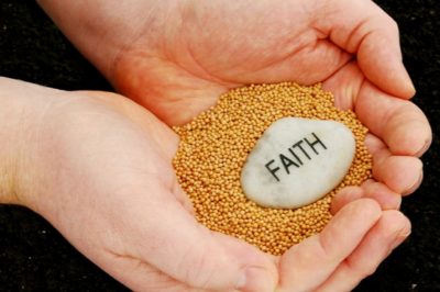 Thursday April 30th, Have faith! Believe....