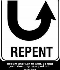 Thursday 8th July 2021- Repent or not!
