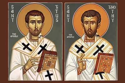 Monday of the Third Week of the Ordinary Time,  Memorial of Saints Timothy and Titus,  January 26, 2026 The lamp is meant to give light