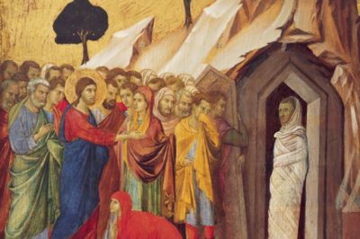 Monday of Holy Week, 2018 – The troubled heart of Lazarus