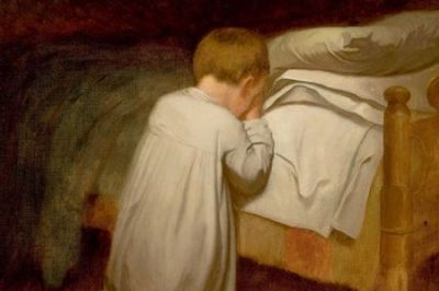 Now I lay me down to sleep...