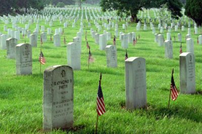 Monday 5/29/17 - Memorial Day for those who died for us