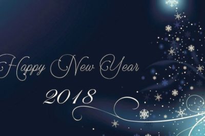 Monday 1/1/2018 – Happy New Year and Happy New YOU